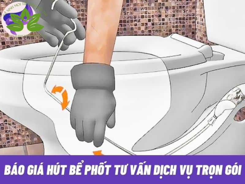 Báo giá hút bể phốt khoán trọn gói 